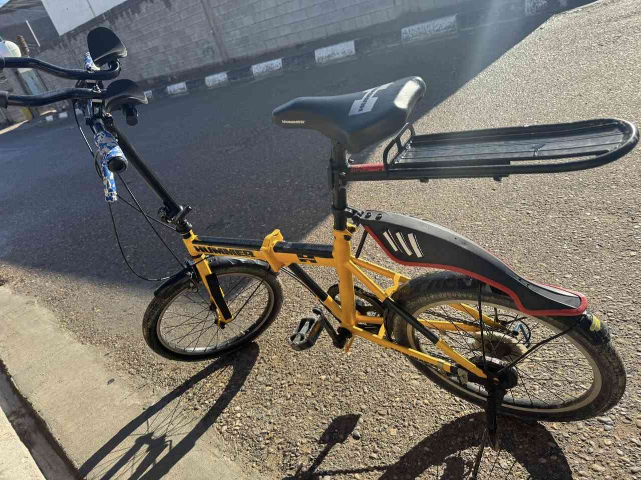 السلام عليكم
بايسكل همر نظيف حيل. 130
مكاني الخالديه ***********
