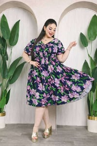 فستان كلوش • كشمير • فري سايز