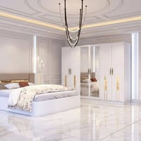 موديل سالي • سرير خشب • ٥ قطع