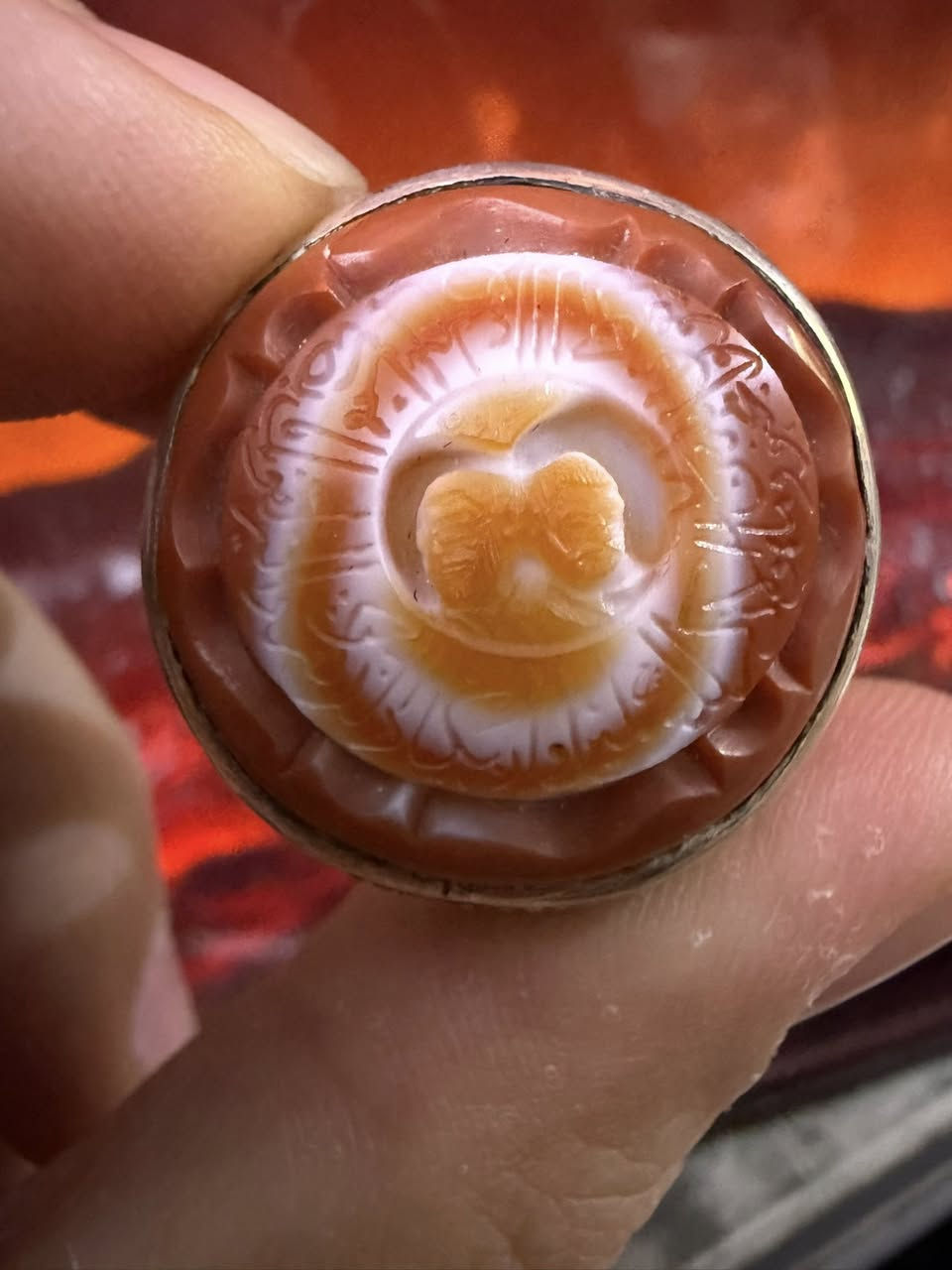 جزع يماني قديم منحوت قادة النصر صياغه عارف 990 ثقيل للحجز واتساب ***********
