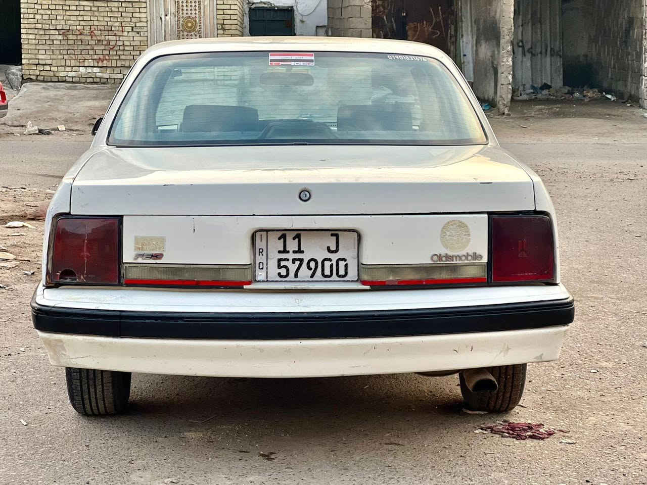 سلام عليكم سياره اولدز موديل(1990) رقم نكليزي بغداد باسمي سياره قطره صبغ مابيه مكينه وكير وصدر جدد كهربائيات كله شغاله السعر$(30) الهاتف(*********** ) مكاني بغداد مدينه الصدر
