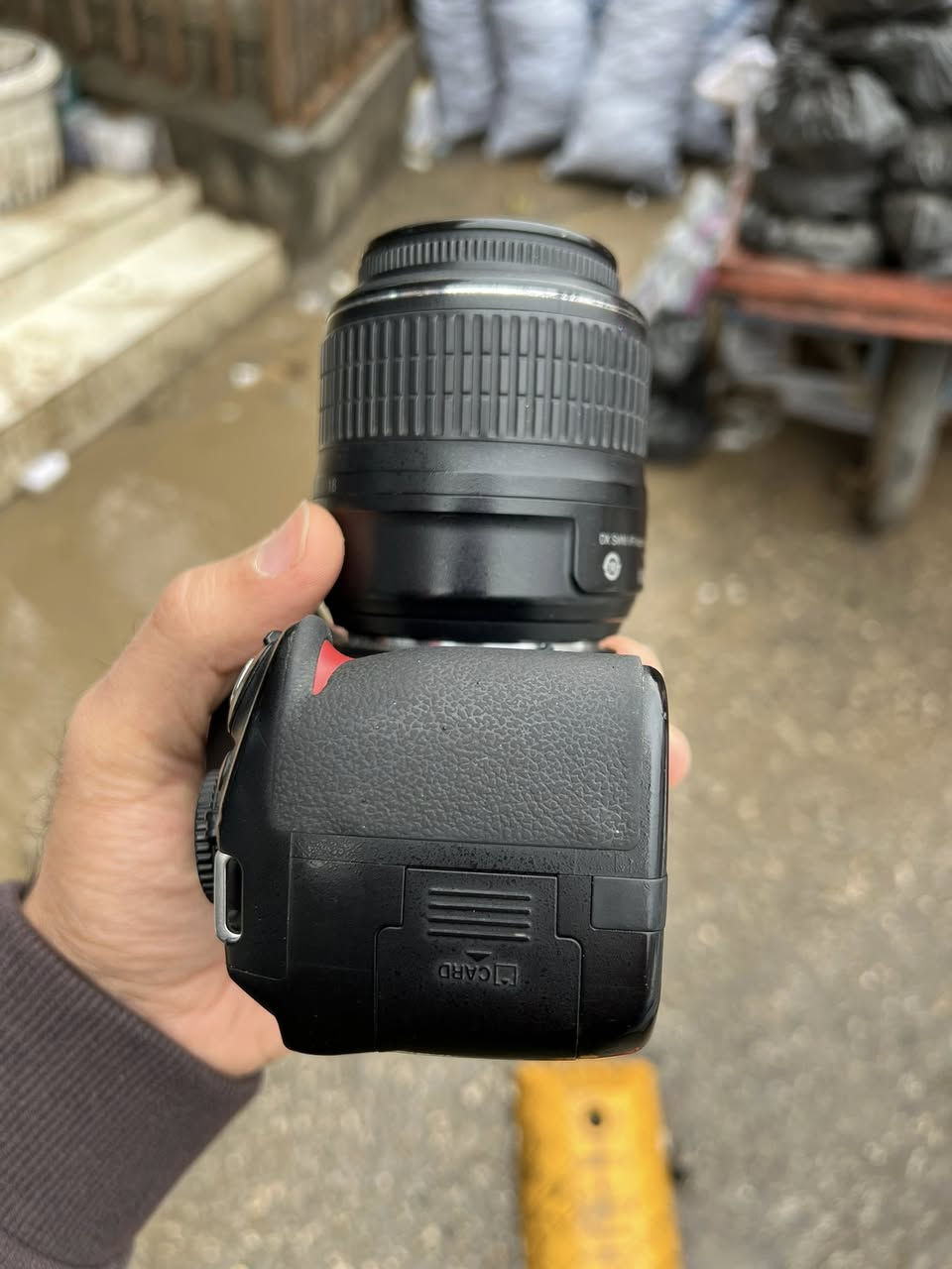 نيكون D3100
ويا عدسة بلادية 18-55 VR
نظافة  ٪؜٩٠
ويا شاحنه و بطارية بلادي
بضمان كل شي ابيعه
ارخصص سعر ١٥٠ الف قفله
رجاء قفله ١٥٠ الف اذا ماتريد لاترسلني

توصيل اكو


**إذا كنت صاحب هذا الإعلان وتريد حذفه لأي سبب، رجاءا أرسل رسالة إلى الدعم الفني**