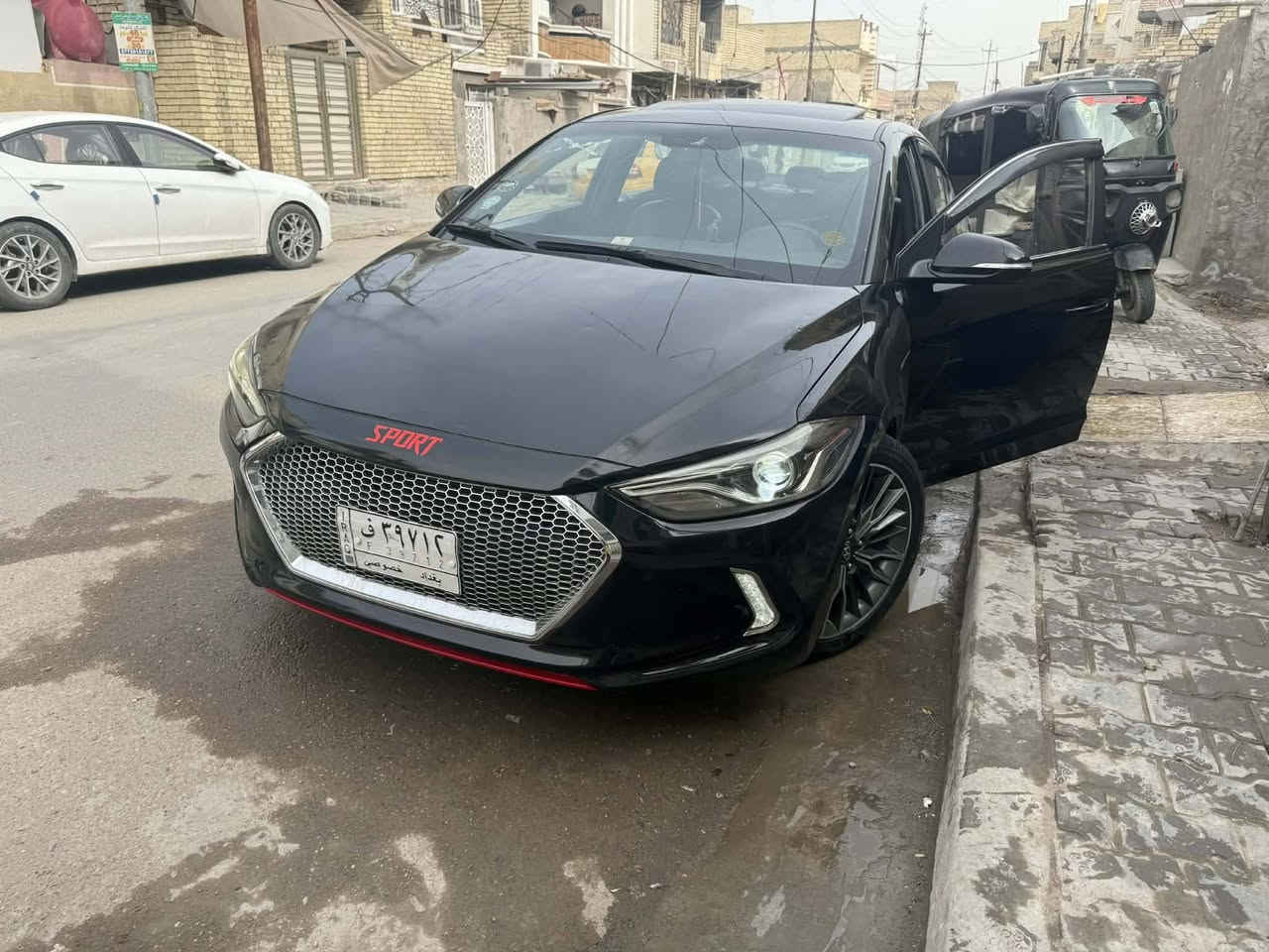 هونداي افانتي سبورت    ٢٠١٨ رياضي تيربو كير عادي ٧ نمر فول مواصفات فتحه طكتين مري شفط حسسات امامي خلفي كامره شاشه كشنات رياضي جلد تدفاه كشنات  ستيرن رياضي حرف D تحكم جهتين اشاير مري لايت زنون بلادي لد اماني خلفي ويل بلادي رياضي دبل دسك امامي خلفي دبل كزوز للبيع لو مراوس سعر ٩٩ وبيها مجال مكاني بغداد ***********
