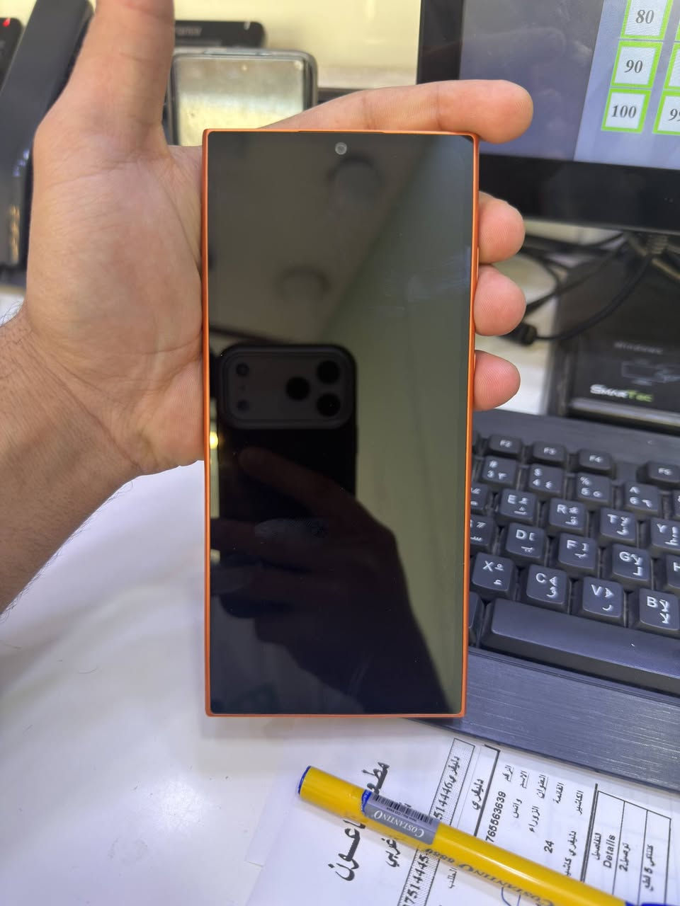 جهاز اوكتيل c61 ذاكره 128
جهاز أخو الجديد استعمال اقل الشهر 
بدون كارتونه سعره 110
مكاني بغداد الزعفرانيه 
***********
