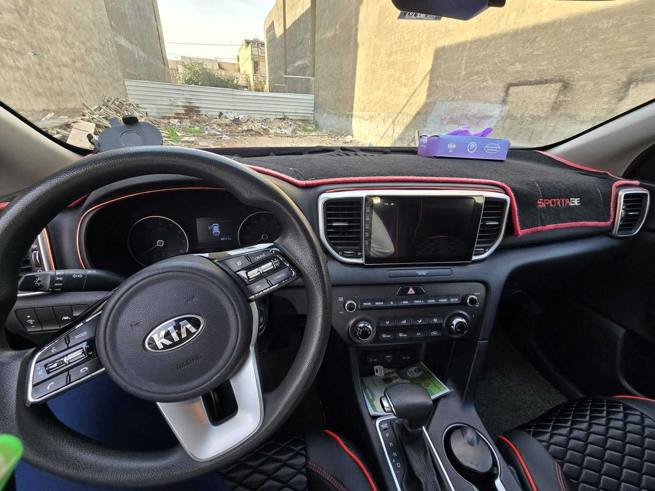 السلام عليكم 2020 سبورتج
مكفوللل وارد امريكي مكفول كفاله عامة تقرير مياة امطار 
السعرر 210 وبي مجال قليللللل قليل قليل
*********** 
مكانها الدورة السيارة عل فحص محرك كير صدر شاصي كهربائيات الخ.
