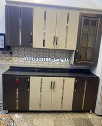 زبائن سنتر الماس للمطابخ التركيه نقدم لكم كاونتر خشب HDF باللون الأسود...