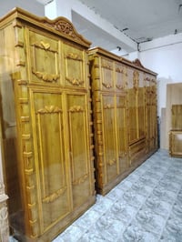 غرفة طابقين • خشب زان • نقد واقساط