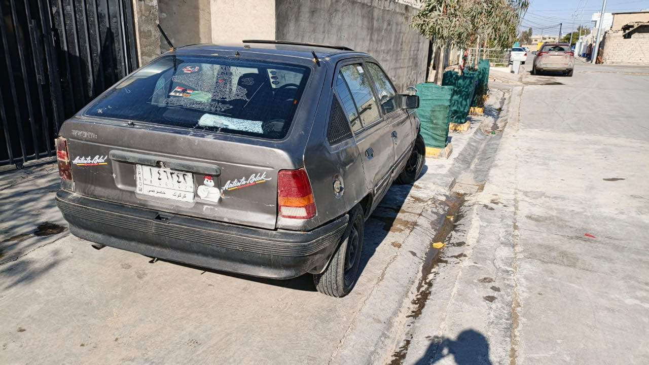سلام عليكم اوبل كاديد موديل ١٩٩١ لون رصاصي  سنويه عاج منتهيه كير ومحرك شرط  تخم تايرات جديد  صار اسبوع شديد سعر ١٨ بي مجال ***********بيه وتساب كركوك, العراق
