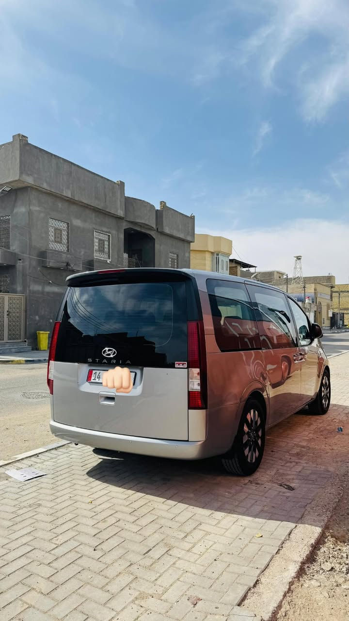 أعاده نشر بسبب الوعود الكاذبه 
ستاريا 2023 مكينه سورنتو كاز  كفاله عامة 
كير اوتو ..سايد بريك بصمة ..اوتو هولد ..نقطه عمياء .. رادار امامي .. حساس خلفي .. داخل اسود مخمل .. تخم تاير ..ويلكب كروم ..داخل VIP 
للاستفسار  
***********.
