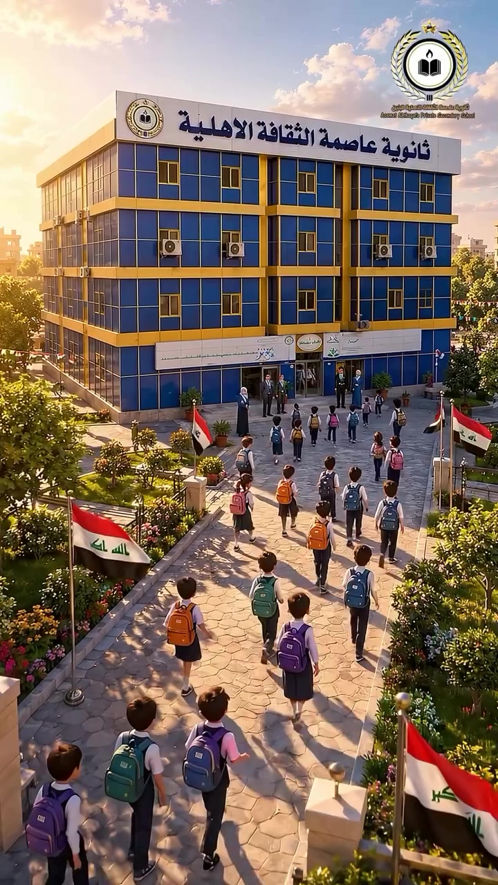 🎓 رحلتك نحو التميز تبدأ من هنا!

بأحدث الأساليب التعليمية وبيئة دراسية متطورة، نفتح أبواب التسجيل للعام الدراسي الجديد 2026-2027

• توزيع الكتب مجاناً
• توفير مواصلات لجميع احياء النجف
• كاميرات مراقبة متطوره Ai 
• شاشات تفاعلية 
• منصة السراج التعليمية مجاناً
• ملعب خماسي 
٠ اكفأ اساتذة النجف الاشرف
٠ الاقساط على شكل دفعات مريحة

📍 خدمي حي المهندسين – شارع كربلاء العام
☎️ الثانوية: ***********
☎️ الابتدائية: ***********
