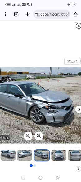 السلام عليكم HONDA CIVIC 2025TORING حادثها مثل ماموضح بلصورة تنباع على حادثها مكانها الحرة السعر 127 للاستفسار ***********
