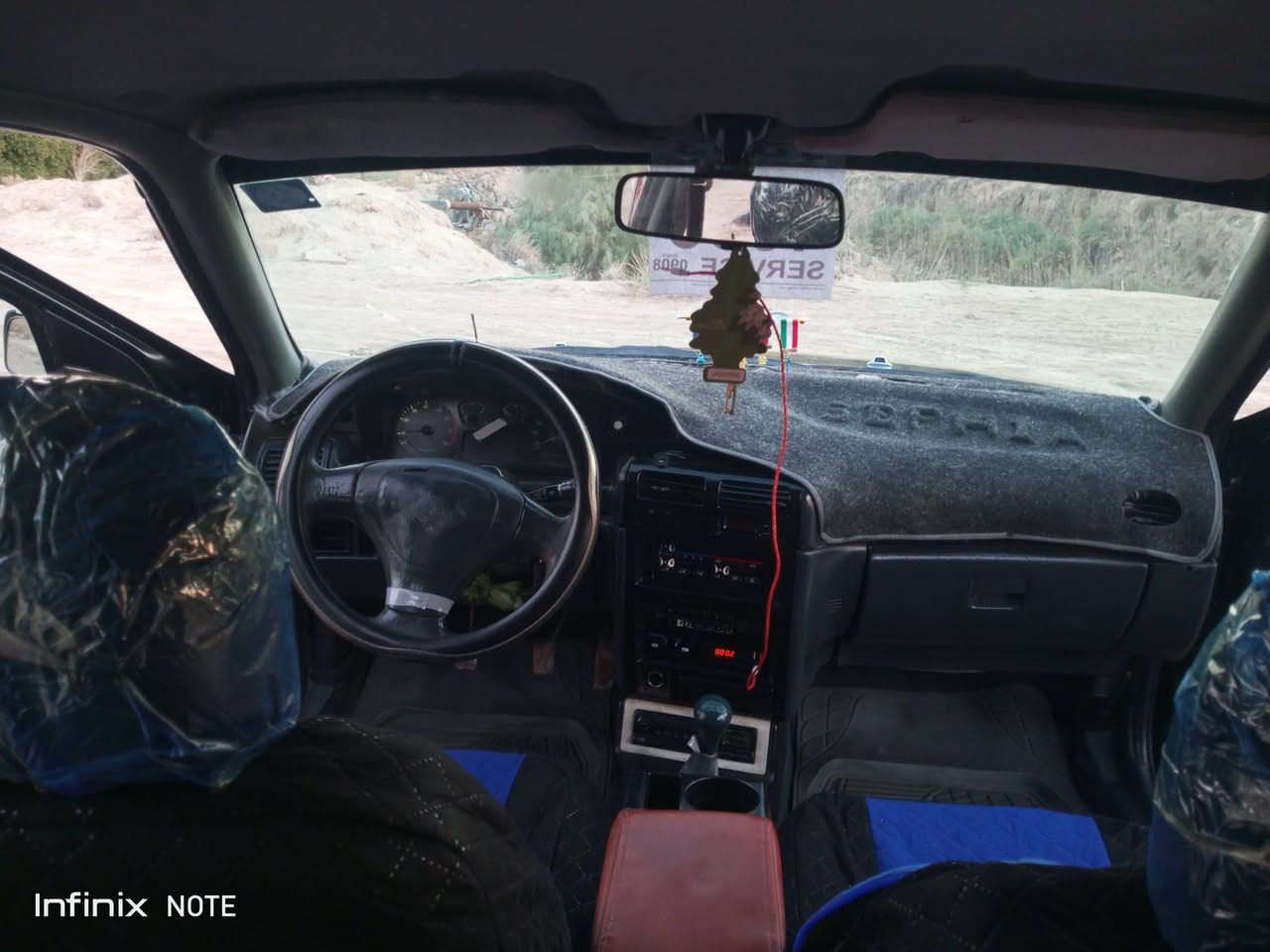 البيع كيه سيفه موديل 94رقم بغداد نكليزي سنويه لل 28سياره مكفوله كفاله عامه من كص  وضربه مكينه مسكر جديد كير عادي حدادية اماميه خلفيه جديده تخم تاير جديد كهربائيات كلها شغاله مسجل دبل سماعات جام شغاله سنتر لك يشتغل تبريد يشتغل سياره حلوه كلش وجاهزه مصبوغ عام الجماليه فقط سعر 36وبيه مجال مكان بابل ناحية الشوملي الاتصال على الرقم  ‏‪***********‬‏
