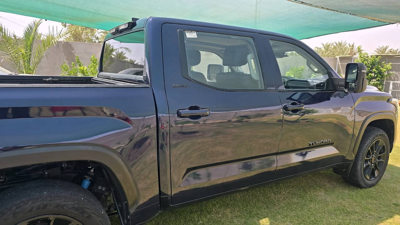 تندرا 2024. وارد امريكي. مواصفات TRD limited  محرك 6 سلندر توين توربو 3.4 هايبرد. فول مواصفات بانوراما. بصمه. شاشة كبيره 14 انج. كشنات جلد. تحكم كهربائي. تبريد كشنات. تحديد مسار. نقطة عمياء. رادارات امامي خلفي. مثبت سرعه قيادة ذاتيه. حساسات اماميه خلفيه. 6 كاميرات. باب البدي كهرباء. رقم بغداد
تندرا 2024. وارد امريكي. مواصفات TRD limited  محرك 6 سلندر توين توربو 3.4 هايبرد. فول مواصفات بانوراما. بصمه. شاشة كبيره 14 انج. كشنات جلد. تحكم كهربائي. تبريد كشنات. تحديد مسار. نقطة عمياء. رادارات امامي خلفي. مثبت سرعه قيادة ذاتيه. حساسات اماميه خلفيه. 6 كاميرات. باب البدي كهرباء. رقم بغداد
سياره بيه صبغ صفحة اليمين مع
البنيدوكصة القماره
السعر 3 شدات وبيه مجال قليل
المكان النجف 
***********
