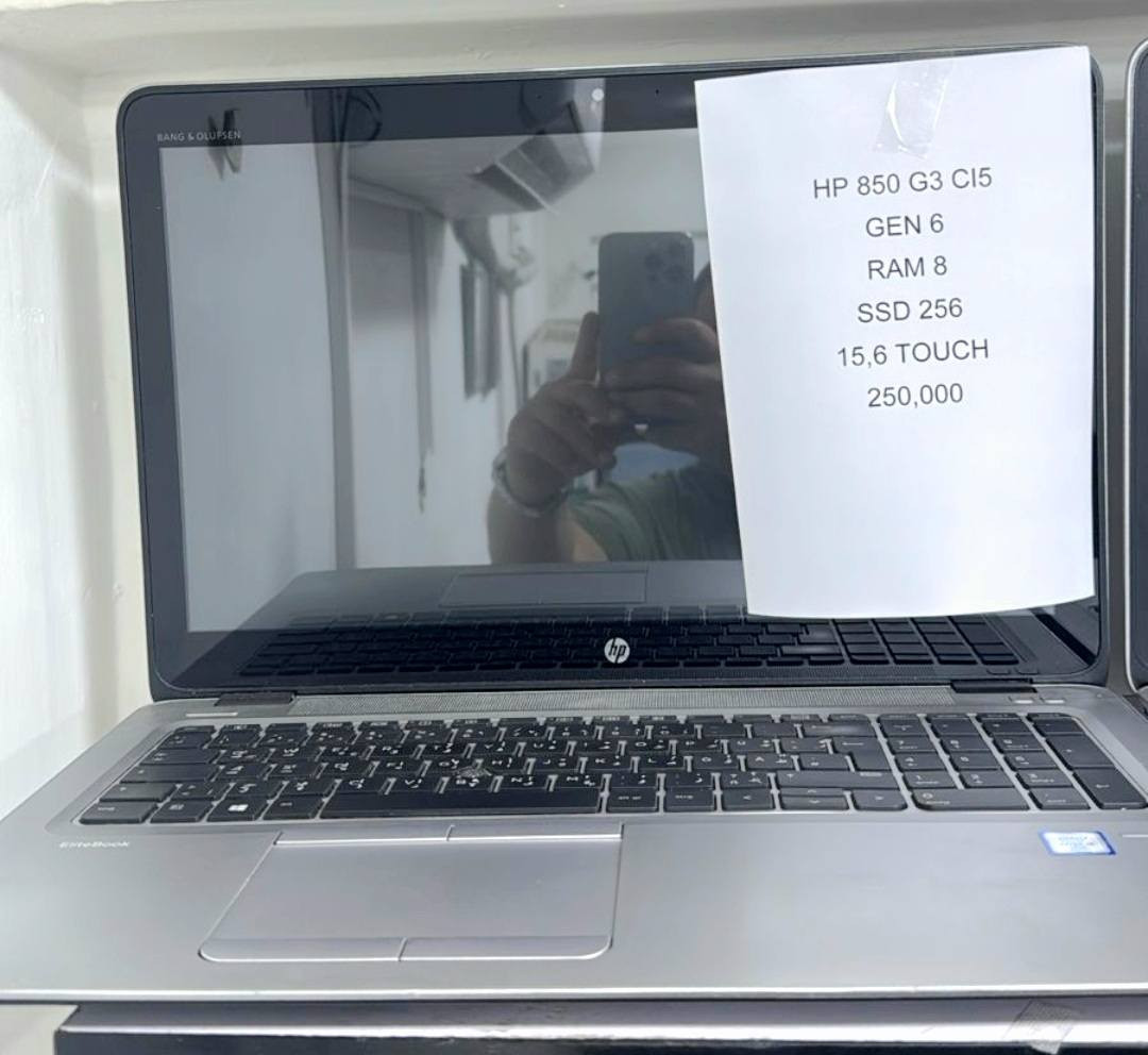🔥جبنالكم لابتوب بسعر مناسب جدا 🔥
💥ليهمكم تغيير الاسعار يمنه تلكه اللي يناسبك 💥
بسعرررررررر 💥250الف 💥

لابتوب Hp 850 g3 ci5
Gen 6
Ram 8
Ssd 256
Touch 15.6
مستعمل بنظافو ٩٩% مع ضمان وشاحن اصلي وحقيبة 
يوجد توصيل لكل محافظات العراق 5الاف
العنوان بغداد شارع الصناعة
***********
***********
#لابتوبات
#hp
#اقطاب
#لابتوبات مستعملة
