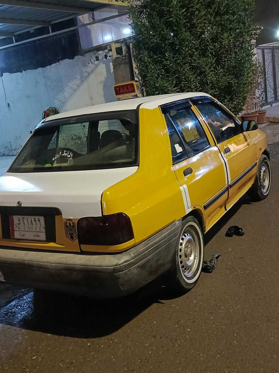 السلام عليكم شباب سايبه موديل 15 غرامات وهيئه مصفره رقم بغداد ماكينه خير من الله داخله نظيف والسياره قبل للشارع كهربائيات كلها شغاله ما بيها اي مشكله بيها ملاحظات قليله, ***********
