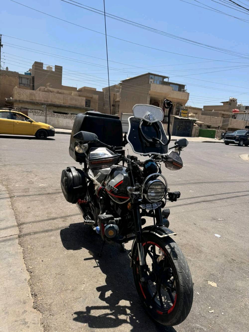 دايوان لاتي مكينه 200 موديل 2024
من البدايه اكول دراجه كفاله عامه مكينه زيرو زيرو قبل سبوع شديته بعده ع السحك الدراجه مصروف عليه هواي هواي بيه غراض ومرتبه الدراجه مرقمه بغداد تحويل ثاني يوم مكاني بغداد تقاطع الدرويش حي الإعلام 
سعر الدراجه 3,000,200 ثلاث ملايين وميتين الف بيه مجال بسيط حك الجيه ولشراي *********** ما اجاوب تعليقات وخاص فقط على الخط واتساب