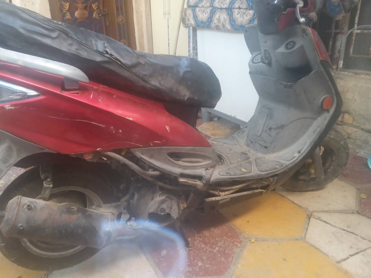 السلام عليكم دراجه جي ٤للبيع مانقصه شي بس تعطس مااعرف شنو السبب السعر٢٣٠وبيه مجال مكاني ناصريه مركز
للتواصل***********
