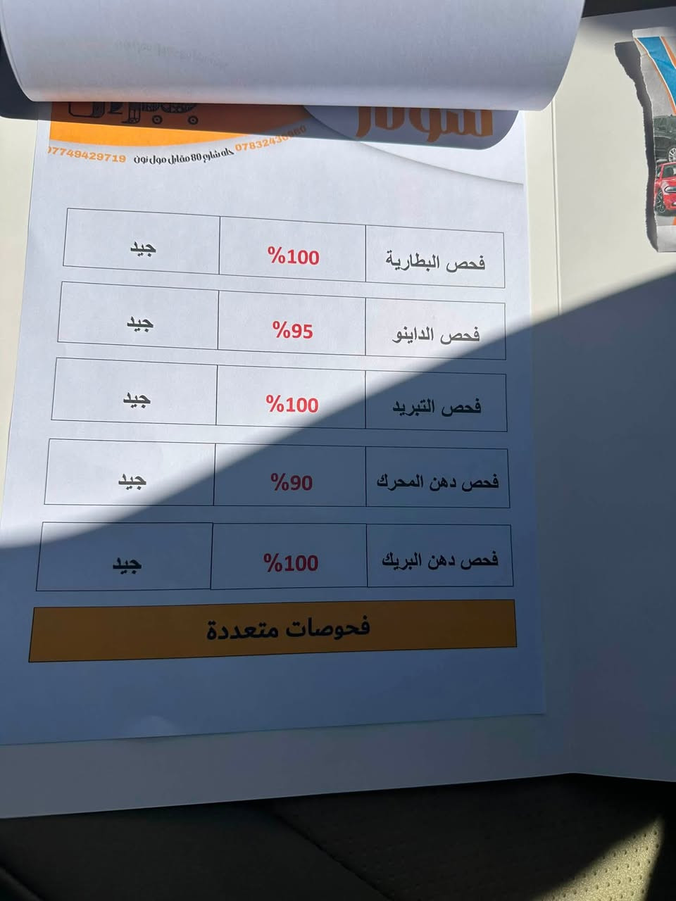 سلام عليكم سورنتو للبيع
موديل ٢٠٢٤
ماشيه ٨٠الف
رقم بابل بسمي
السعر ٢٦٠ بيه مجال قليل
***********
