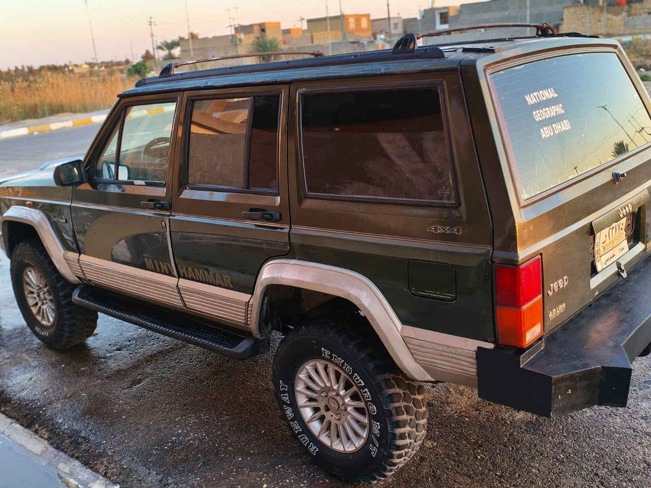 جيب شيروكي كفاله عامه بلادي 
كير ومكينه جديده بلادي
كهربائيات شغاله
سياره كلشي شغال ع وضع الشركه 
مكان واسط قضاء الحي ‏‪***********‬‏
