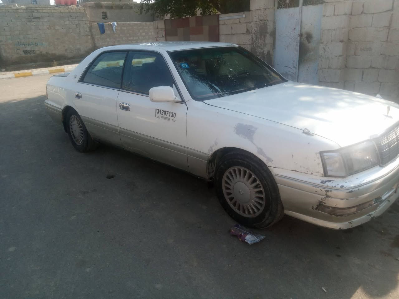 سلام عليكم سياره راس الثور موديل 1995رقم بغداد مكفوله من الگصه ونقل جثه ومن الضربه بسمي  السعر اتصل ع الرقم ***********
