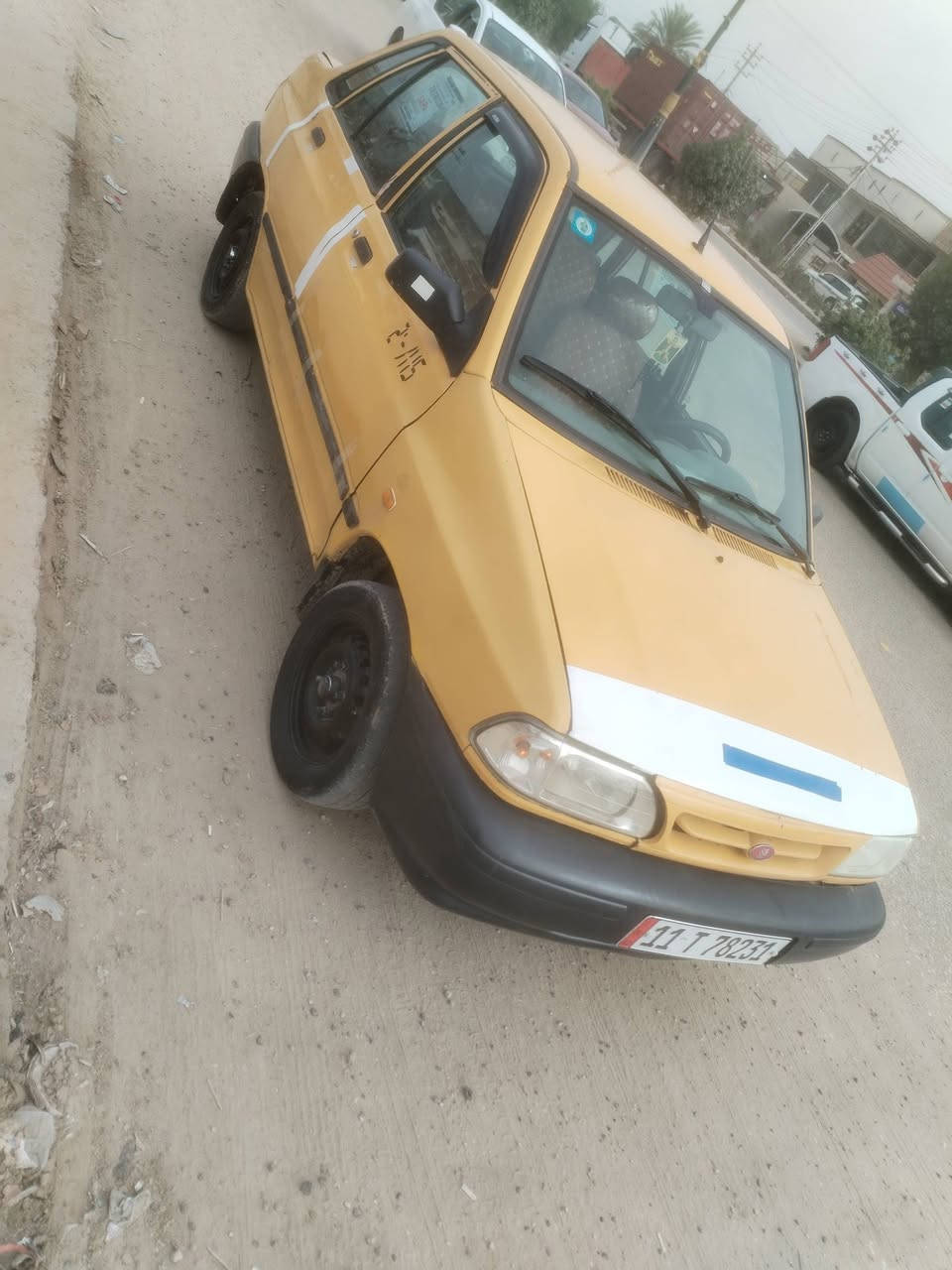 سلام عليكم للبيع سايبا مديل ١٢ نفخ كير مكينه حداديه مكفولات تبريد شغال سياره جاهزه للأخير  شاشه جديده رقم بغداد دولي سنويه ٣٠ مصفره الف ماعليها تخم تاير جديد شواصي مكفوله مكاني بابل رقمي *********** سعرها ٢٥ وبيها مجال
