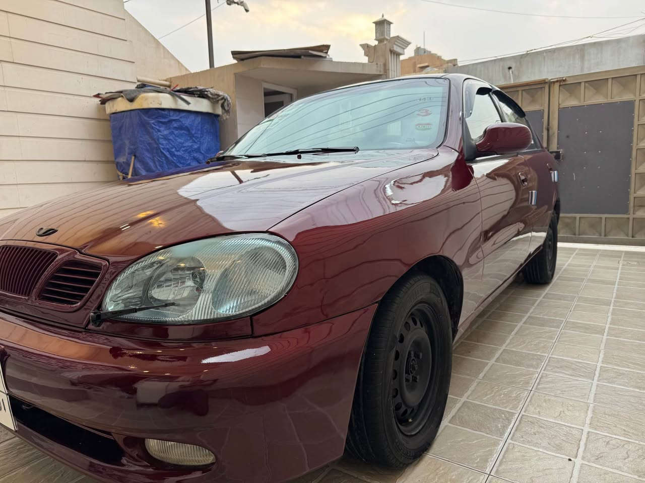 🚘دايو لانوس للبيع موديل 2000  تبريت ثلج❄️ كير اوتوماتيك، رقم سليمانية سنوية منتهيه 14/7/2021  شرط تحويل سيارة بيه ضربه كدام قليل بدون دواخل بدون خياس صبغ  عام للجمالية فقط  ،كير و محرك وتبريت شرط ، تايرات جديد ،باتري جديد، صدر امامي خلفي جديد،كهربائيات كل شغال،،باور،Abs,قفل مركزي سيارة كلش نظيف سعر 42 وبي مجال عنوان كركوك إمام قاسم ***********📲***********📲 كركوك, العراق
