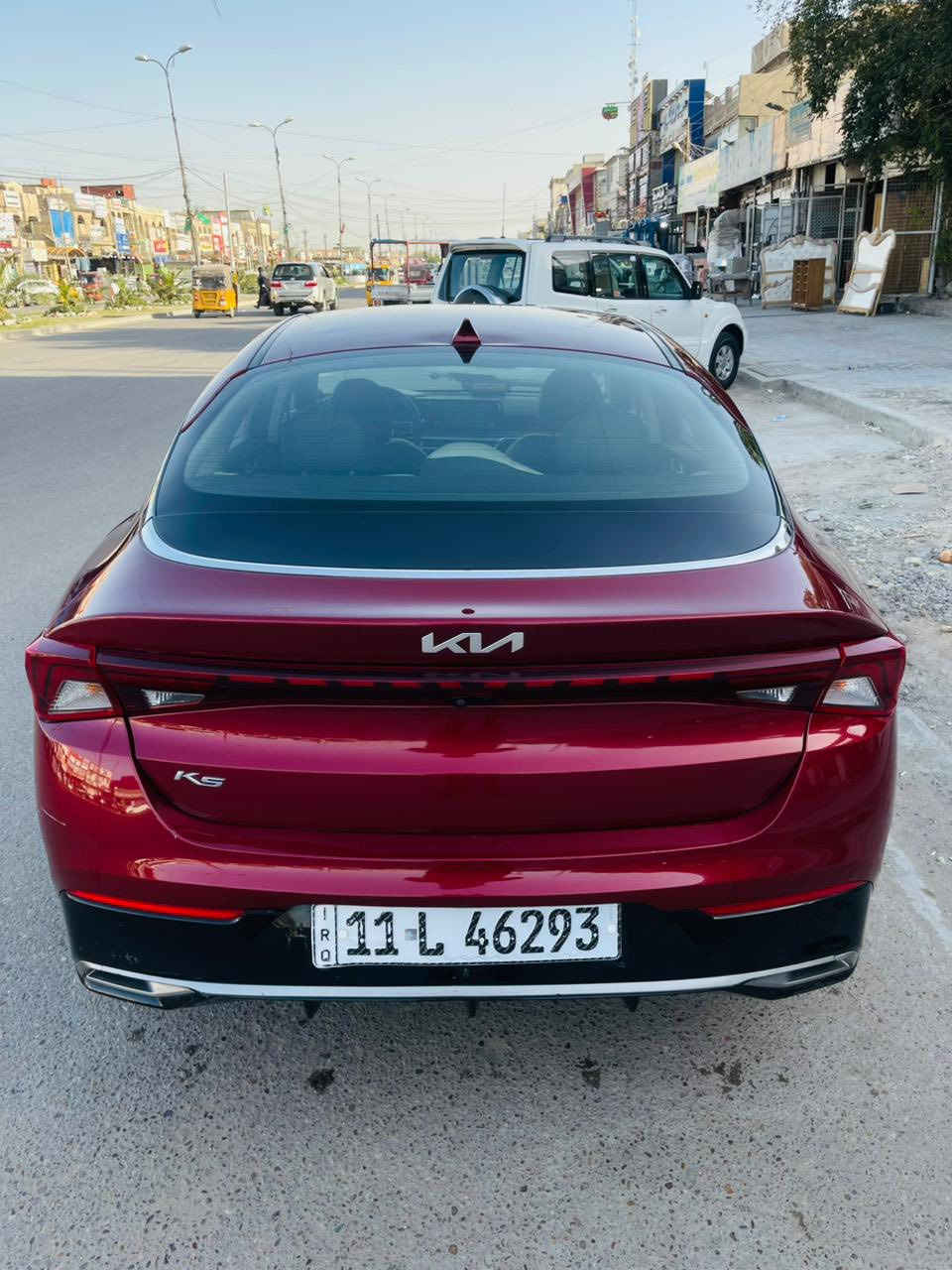 KIA K5 موديل 2022 لون ماروني 
سياره حادث بسيط جدا فقط جاملغ مكفوله من الدواخل والشواصي والالغود (((بدون ايرباك ))) 
صور حادث بل منشور 
سياره باسمي تحويل ثاني يوم 
ماشيه 70 
مواصفات بصمه 
تشغيل عن بعد 
رادارات امامي خلفي 
كشنات جلد 
قياده ذاتيه 
انضمه قياده عدد(3)
مثبت سرعه 
صدر جديد 
تبريد جديد 
هزه جديده 
بصمه ابواب 
ترحيب ابواب 
صندوق ذكي 
توقف ذاتي 
سايد بريك دكمه 
مكينه 1600 تيربو 
حساسات 
وبعد هواي بيهه مواصفات 
سياره جديده ونضيفه استعمال شخصي احلا من الصور 
السعر 155  
للتواصل 
***********
