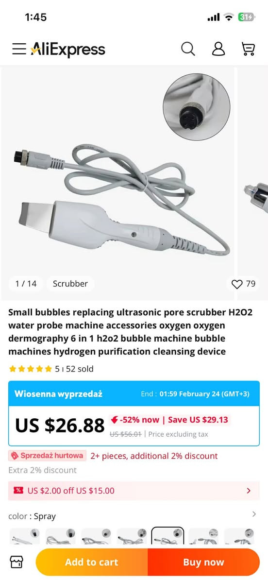 قطعتين جديد لوك امزون مال جهاز مال تجميل وتنظيف بشرة تفاصيل موضحة بل صور على اول تم القطعتين ب ٢٠ الف شامل التوصيل


**إذا كنت صاحب هذا الإعلان وتريد حذفه لأي سبب، رجاءا أرسل رسالة إلى الدعم الفني**