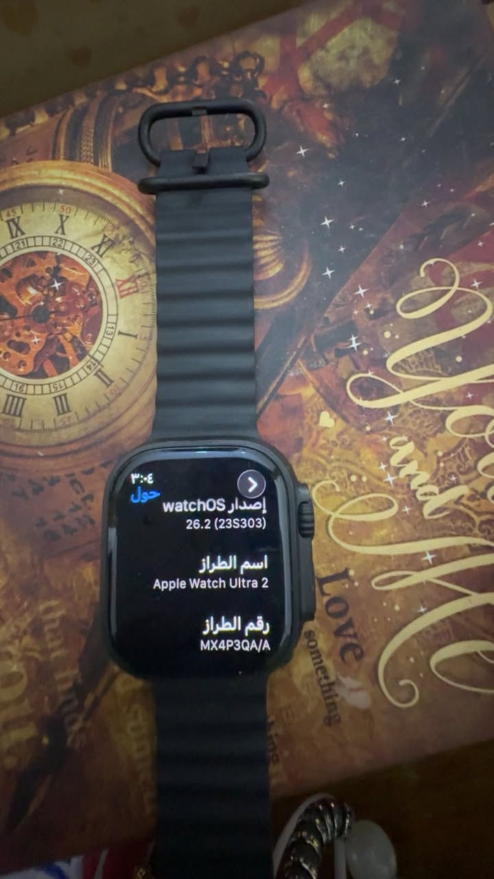 ساعة أبل ألترا ٢ تيتانيوم
حجم شاشة ٤٩ مم 
البطارية ١٠٠٪؜ 
وكدامكم واضح بصورة 
طبعا اخو جديد حتى مصار سنة 
مشتريتة 
السعر قفل ٦٠٠ الف 
رجا محد يكسر السعر لان والله جديده واتخبل 
بس ظرف عندي واريد أبيعها


**إذا كنت صاحب هذا الإعلان وتريد حذفه لأي سبب، رجاءا أرسل رسالة إلى الدعم الفني**