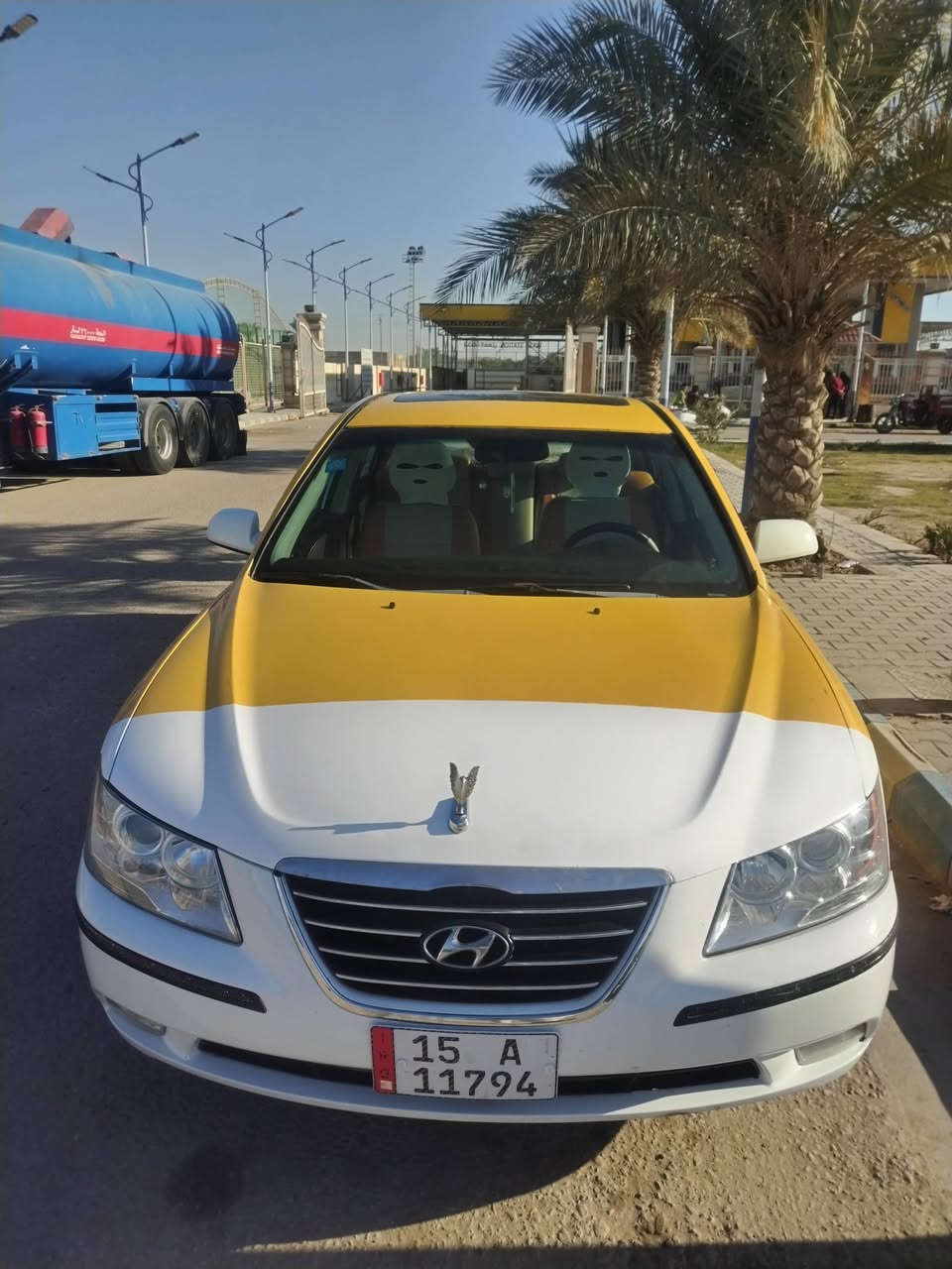 سلام عليكم سوناتا للبيع مو ديل 9 بسمي رقم نكلزي رقم انبار مشروع وطني مصفره هيه وغرامات بيه كفر جاملغ بدل تبريد ثلج مكينه وكير قبل شهرين شادهن مكينه جيس 33000 تخم تاير جديد باتري جديد ويل عادي جديد باقي تفاصيل تصل مكاني نجف عباسيه سعر 65 رقمي بي واساب ***********
