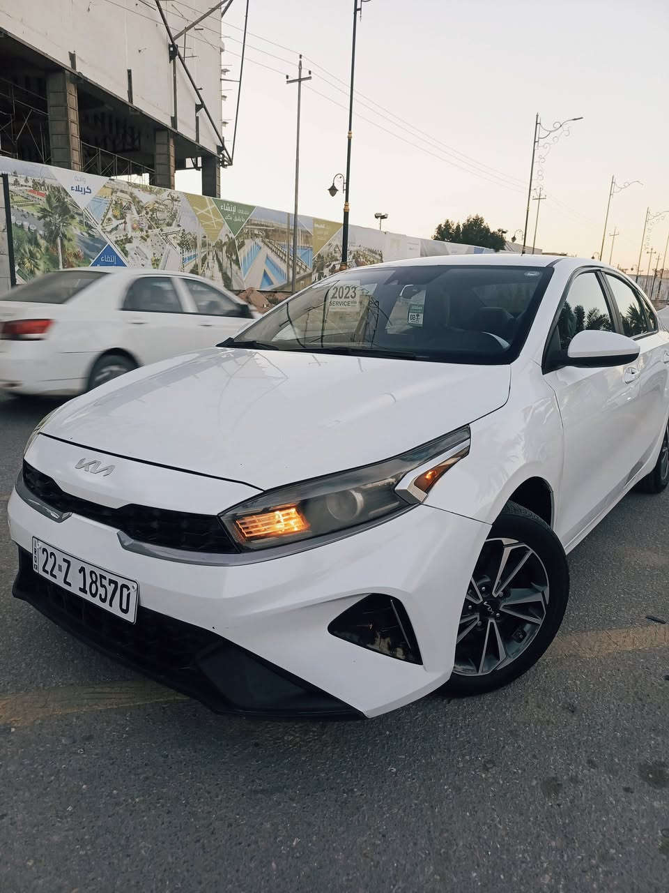 كيا فورتي موديل 2023
وارد امريكي حادث ٦ قطع رقم اربيل الدولي تريد وكالة تحويل موجود ماشيه 90 محرك 2000 دوش
مواصفات
رادار امامي 
تحديد مسار / نضام قيادة ذاتيه
توقف ذاتي عند الاقتراب 
كامرة خلفيه 
شاشه تدعم كار بلي اندرويد اوتو 
تحكمات ستيرن ٣ انضمه قيادة 
مثبت سرعه ويل كروم حساس اطارات 
شاشه ضبط واعطال بالدشبول
اربعه دسك مانع انزلاق السيارة نضيفه وماصارلها شهر من داخله للعراق 
السعر 130 مجال بسيط 
مكاني كربلاء قرب مدينه سيد الاوصياء 
***********
