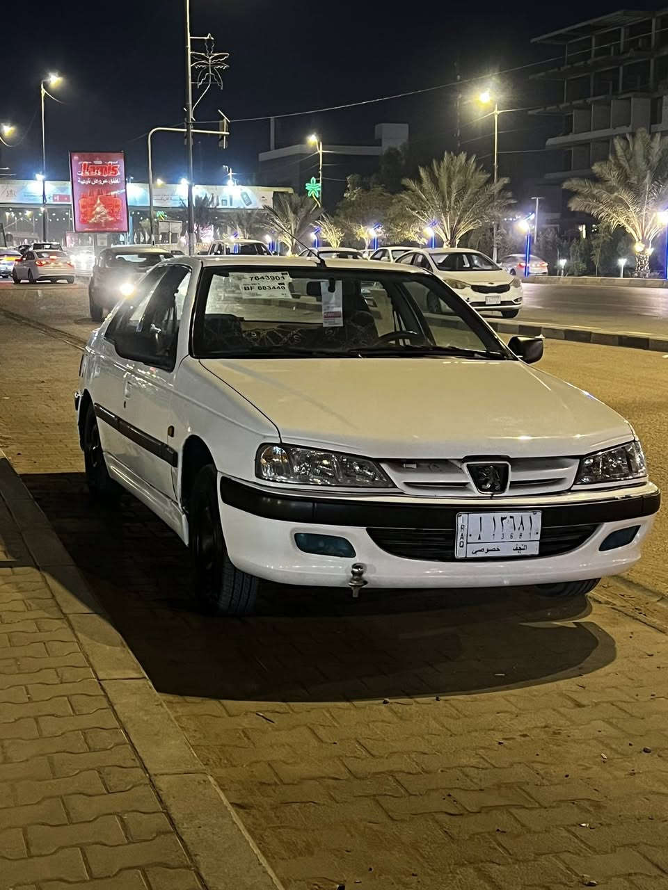 بيجو بارص مديل 

رقم نجف سنويه لل2029
2012
مكينه وكير وتبريد وحداديه 
وتخم تاير كفاله 
بيها جاملغ وبنيد يعني طخه من كدام بسيطه 
مكاني نجف 
السعر ٤٢ بيها مجال بسيط
***********
