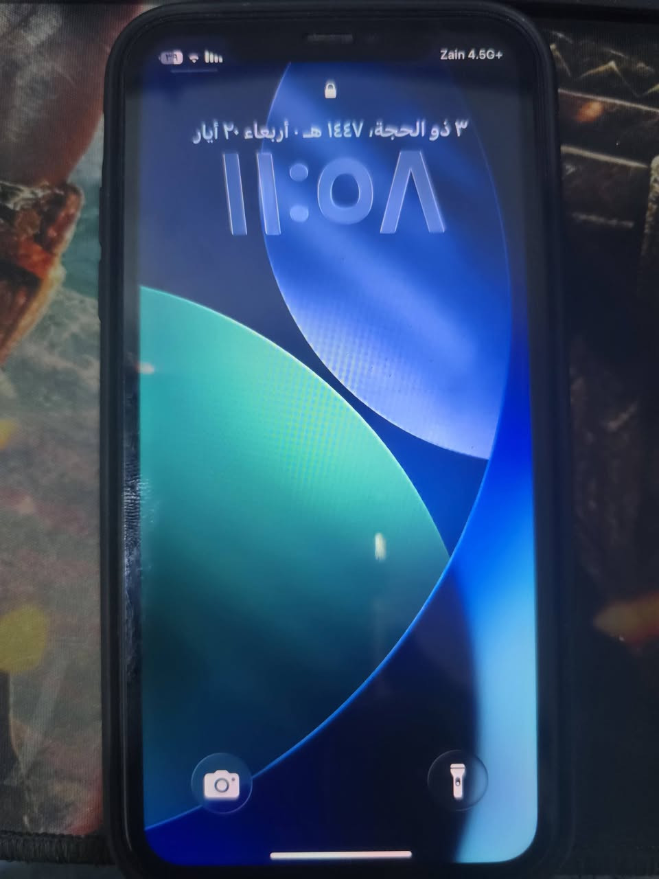 ايفون ١١ للبيع السعر ٢٥٠
بطاريه ٩٦ 
ذاكره ١٢٨ 
بيه صدعه خفيفه ب الشاشه مامأثره عل اللمس 
المكان الناصريه
بدون كارتون


**إذا كنت صاحب هذا الإعلان وتريد حذفه لأي سبب، رجاءا أرسل رسالة إلى الدعم الفني**