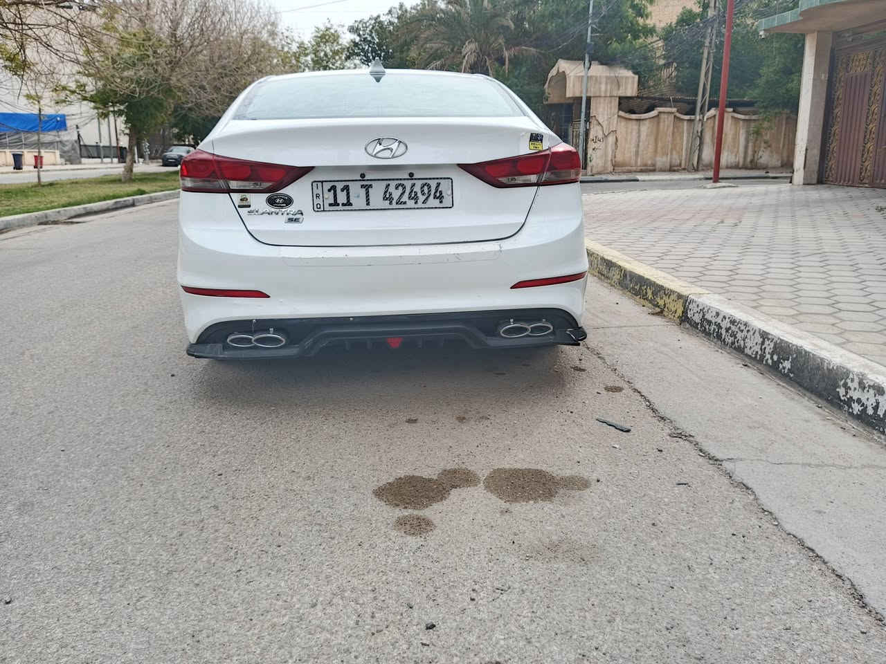 السلام عليكم
سياره للبيع نوع الانترا موديل 2017وارد امريكي داخله كلين بدون حادث سياره جاهزه للاخير كير مكينه تبريد تدفئه حداديه تخم تاير جديد رقم بغداد انكليزي سنويه لغايه 2030تحويل مباشر بيه مكانين مرشوشات كلير العنوان كربلاء السعر 118وبيه مجال بصيط حك الجيه انتصال فقط ***********
