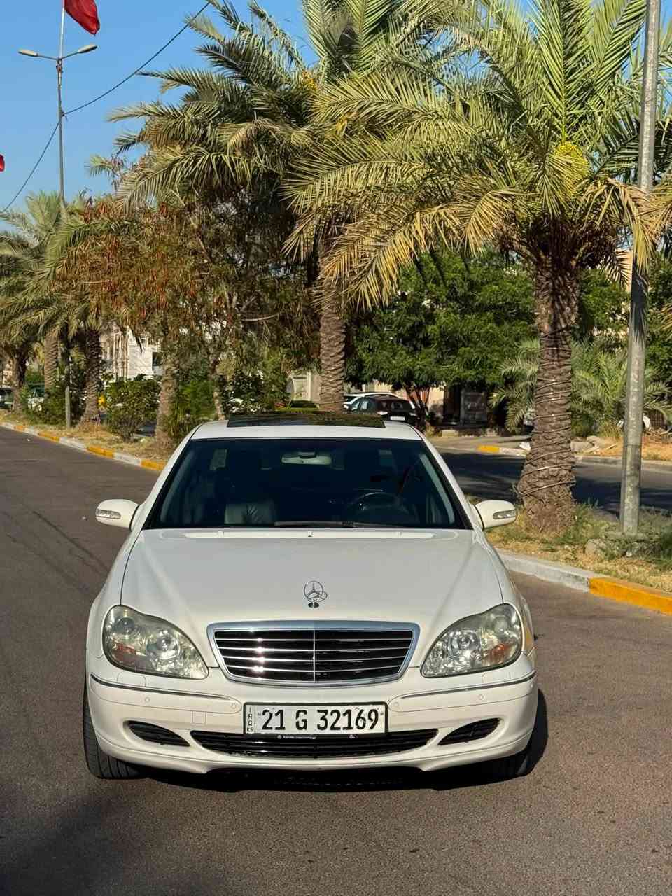 Mercedes-Benz S550 2003

-------------------------------------
#السعر : 138$ وبيه مجال بسيط
‏
#رقم الهاتف :***********

#رقم السيارة :سليمانية

#مكان السيارة :بغداد/السيدية
-------------------------------------
سلام عليكم 
للبيع  مرسيدس غواصة موديل2003 اصل حجم550 باب طويل فول مواصفات سيارة رقم سليمانية مكفولة من الضربة 
تفاصيل👇🏻👇🏻
1_ بصمة⁩
2_محرك8v+كير مكفولات ⁦⚔️⁩
3_تبريد 3 قطع خلفي منفصل ❄️⁩
4_كروز سرعة🔒 
5_ سلايت ⚔️
7_ شاشة كبيرة 
8_ مري قلاب مع البك 
9_دبل جام 
10_انارة ترحيب💡 خارجية وداخلية ⁦⚔️⁩
11_شاشة اعطال💬
12_داخل جلد اسود كهرباء ⁦⚔️⁩
13_لايت زنون 
14_ مري شفط
15_  كشنات خلفية كهرباء
16_ ايرباكات سليمة 
17_ويل  18 تو سايز AMG ⚔️⁩
18_سستم صوت BOSS 
19_عليها كزرز برابوس اصل❌❌
20_حساس مطر💦
21_هزة وفحص جدد
22_كشنات هيترات🔥 
23_لايت اوتو   ⚔️
24_ وضعيات قيادة سبورت وعادي واوتو🔥
25_بردة خلفية كهرباء 
26_حساسات 
27_فتحة سقف 
28_جوبلس تخم جدد 

 
-------------------------------------
