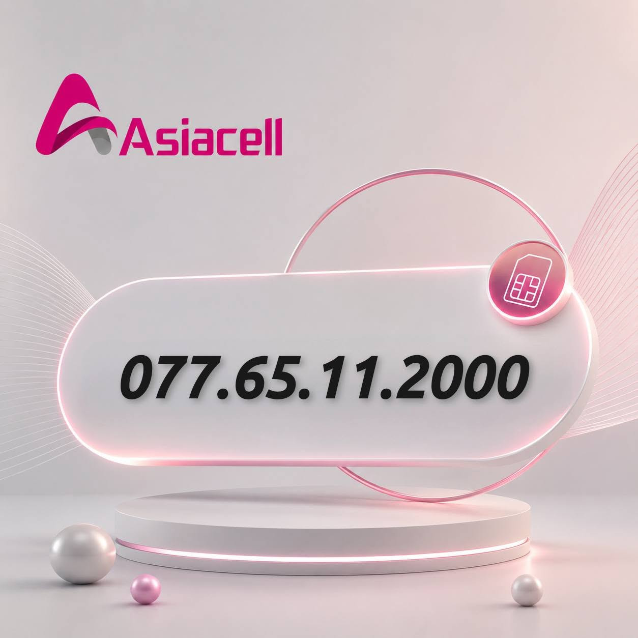 ✨ رقم مميز ومواليد ✨
إذا كنت تبحث عن رقم سهل الحفظ ويمنحك حضورًا مميزًا، فهذا الخيار المناسب لك.
✅ تسلسل أنيق وسهل التذكر
✅ ينتهي بـــــ (مواليد)
✅ مناسب للاستخدام الشخصي أو التجاري
✅ رقم يجمع بين الفخامة والتميز
✅ الاسعار اسفل الصورة 
☀ عرض لفترة محدودة اسعار مناسبة جداً ☀
للحجز و الاستفسار مراسلة الصفحه او على رقم الواتساب 
***********
#اسياسيل #بغداد #ارقام_مميزه #مواليد #عروض
