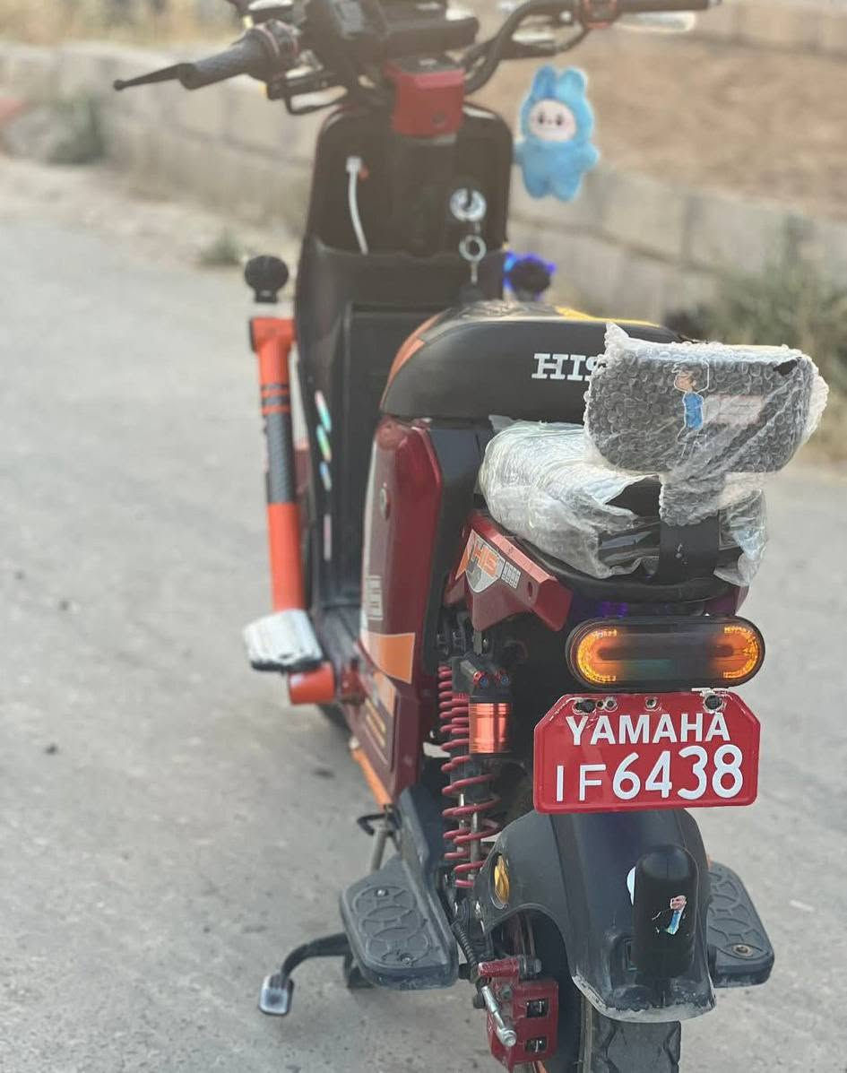 السلام عليكم
دراجه شحن للبيع 
النوعh900
موديل 2025
خمس بطاريات دبل جدد
السعر550وبيه مجال
ويرهم مراوس  
***********واتساب  
مكاني صلاح الدين بيجي
ملاحظة الجنطه البل نص موجوده اني فاصخها
