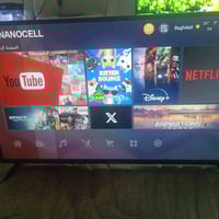 بلازما للبيع حجم ٥٥ نظيفة شغالة نت فول سعرها٢٥٠ 07777918318