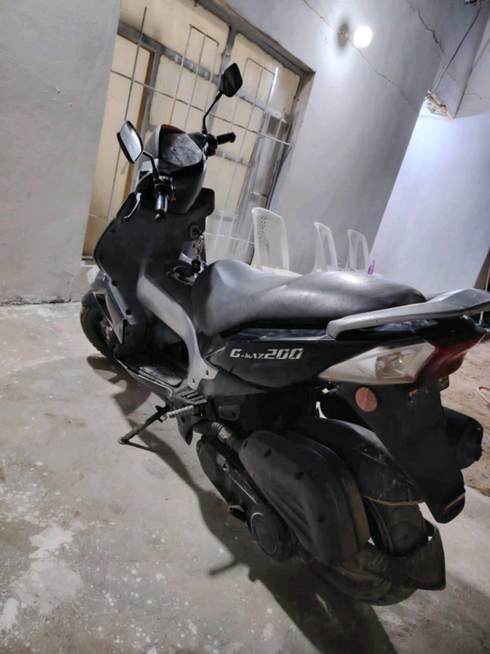 دراجة جي ماكس ياباني محرك ٢٠٠ مسجل لوحات وسنوية كامل اخذتها مليون و200
كامت وجبت لها غراض  ومحد ضبط تجفيتها ماعدنا مصلحين الها 
. مكان حديثة الانبار... 