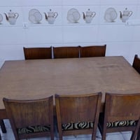 طاولة سفرة • ١٨٥×١١٥ • ٨ كراسي