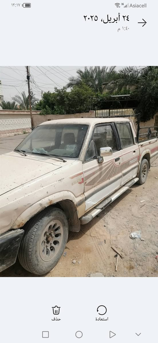 مازدا ١٩٩٢ للبيع مستعجل ٢٠ ورقه وبيها مجال رقم كربلاء العنوان  بغداد ***********
