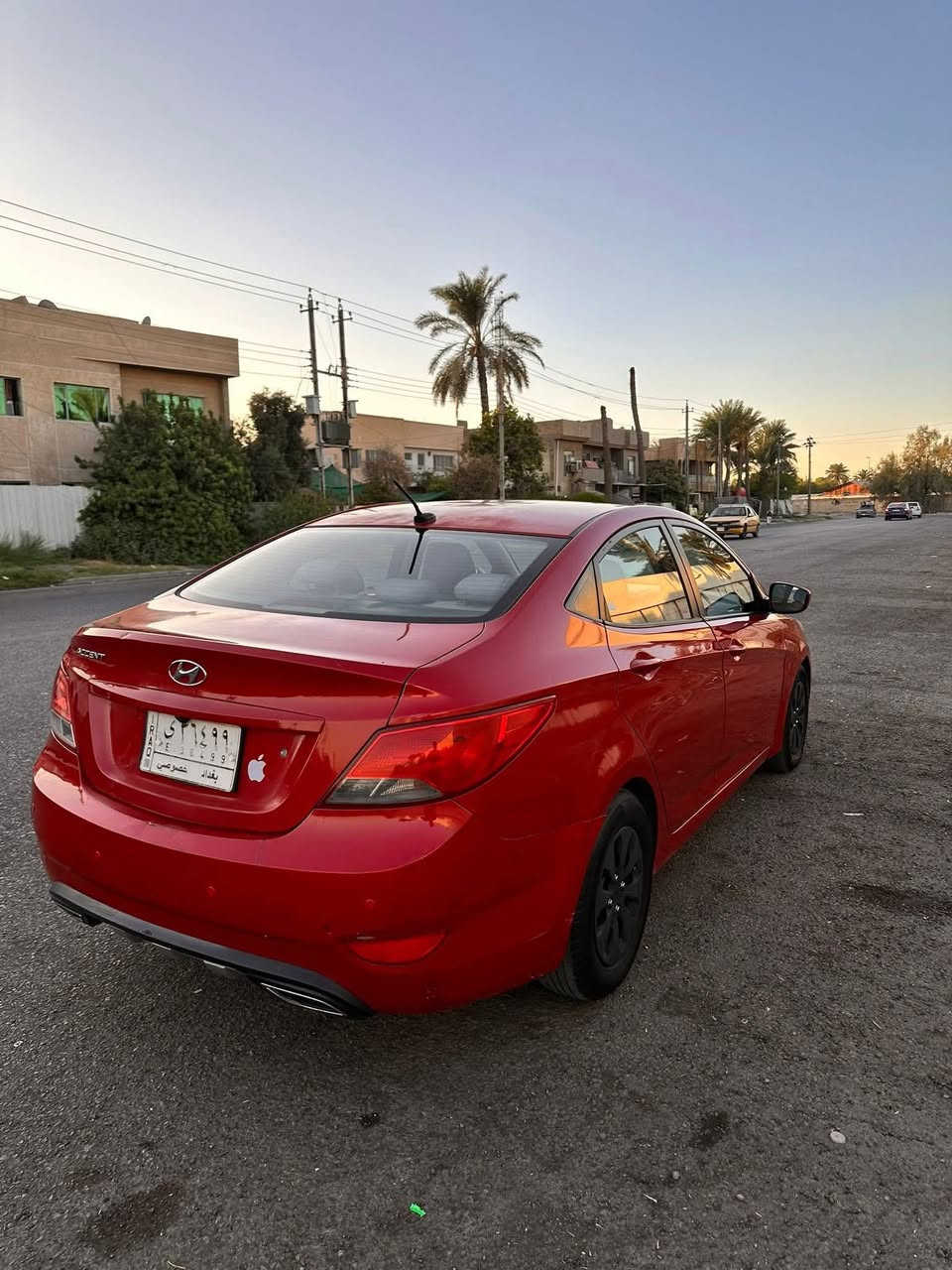 السلام عليكم
اكسنت امريكي 2016  للبيع او المراوس …

محرك 1600 gdi  محرك وكير مكفول 

ماشية٩٩ الف

السيارة حادثها جاملغ عكس السايق فقط صبغ 

نصبتها حلوه 

جواها تخم تاير جديد قبل اسبوع من شديته 

كامرة وحساسات وشاشة اندرويد 

الداخل نظيف بالكامل ومسويله حمام ومغلفها 

السيارة رقم بغداد وبأسمي التحويل ثاني يوم 

مكان السيارة حي العامل بغداد 

السعر ٨٨ وبيها مجال جدا بسيط 

للاستفسار *********** 

وشكرا الكم
