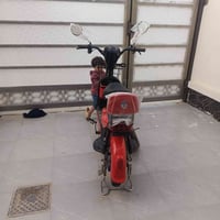 دراجة شحن • نضيفة ٩٠٪ • بطاريات جديدة