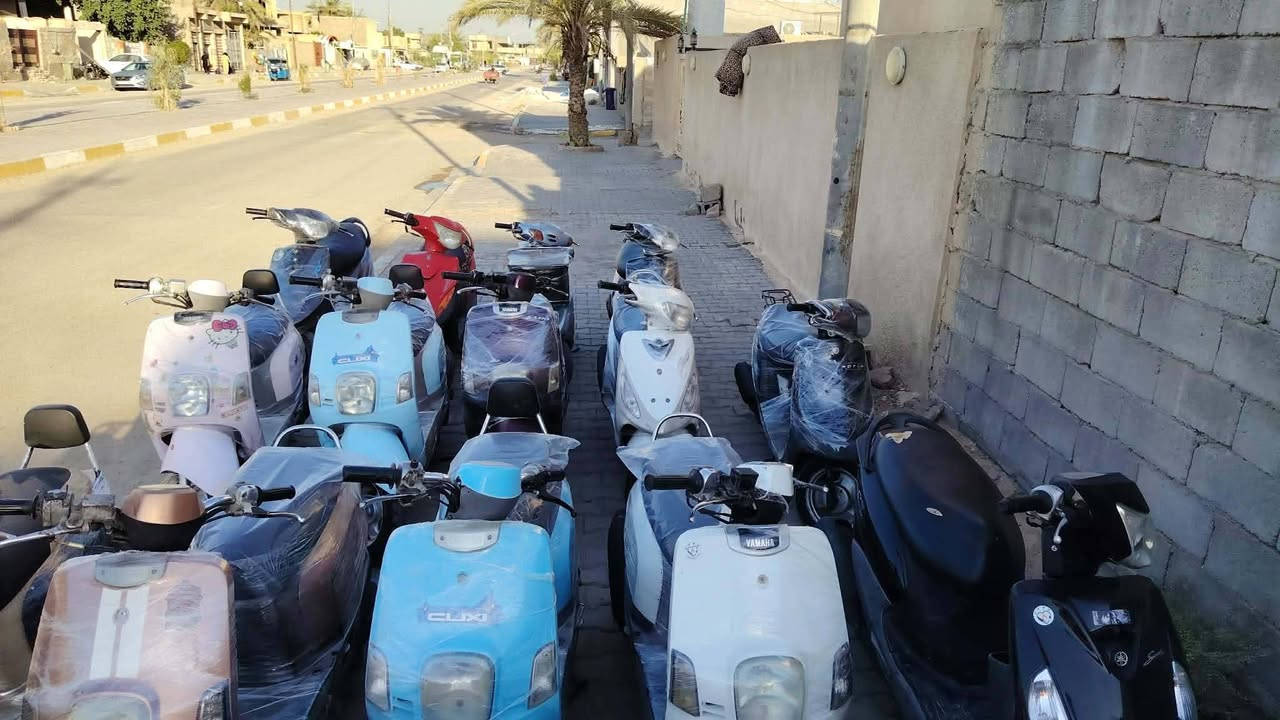 وجبه جديده اسعاره حيل مناسبه كفرات اصلي ختم واحد محرك بلاد حته وصل ومنفيس بيهن عنوان بابل مسيب 
***********
***********
اسعاره من 300لحد850
سمائي و بحري وردي و بيضه واسود داخل رصاصي  وكريمي كفاله عامه من 650لحد 850
بطه350 و بيجي300 وام سله 400 كفاله عامه  
ماكسات عدله حمره واسوده ختم واحد محرك 49بلاد سعر550سود وحمره 450
منغولي كفاله عامه 550
اربعه كير موديل 27جديد حيل سعر 650
مساطر سعر من 650لحد850 ختم واحد
