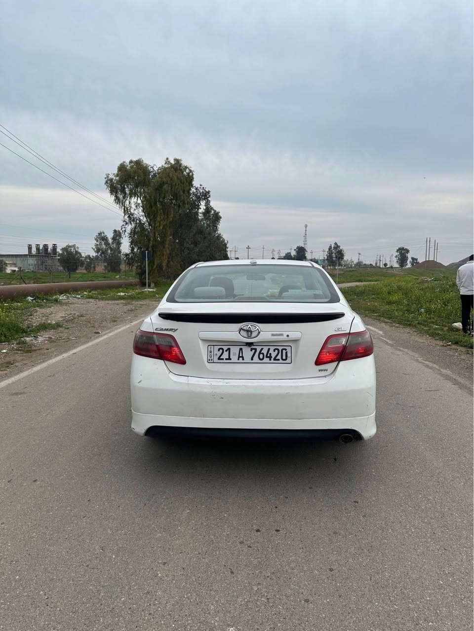 فرۆشتن کامری 2008 رەنگ سپی  
بەناوی خۆمەوەیە رەقەم تازەیە چوار تایەی تازەیە رۆن گیر و مەکینەی تازەیە تاخم پشت و پیشی مەزبوتە یەک کێشەی نیە بێ مەسروفە دەفتەر بانزینیشی هەیە شوینم کەرکوکە سبوخ 3 پارچەو بستێکی هەیە نرخی 107 و مەجال رقم *********** 
*********** كركوك, العراق
