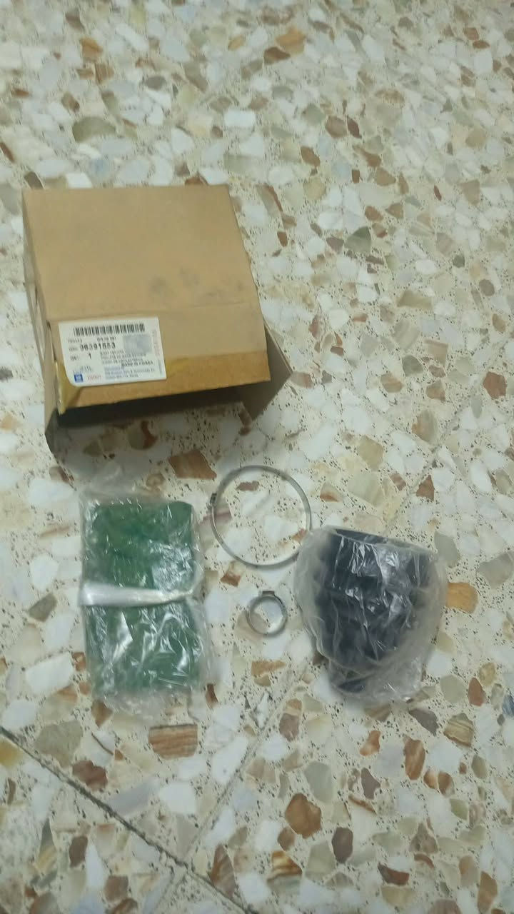 السلام عليكم ..
قطع غيار اوبترا اصلي GM شركة 
1.فلتربانزين 5000 للمفرد عدد 12
2.فلتردهن 5000 للمفرد عدد11
3.ولف حماوة بلاستك 87 درجة جديد 15000
4.ولف حماوة بلاستك 87 درجة مستعمل مشتغل شهرين 5000
5.كتف مروحة جديد 5000
6.دسكات امامية 15000
7.تقسيم ماء اصلي مستعمل 5000
8.لاستيك درايف شفت مع قفايص مع گريز جهة الويل 7500 للمفرد عدد 2
9.دبة ماء مستعملة 10000
10.صوندة بانزين جديدة 5000
12.فلترشوتة 7500 للمفرد عدد 3
13.چادر مستعمل بدون ضررنظيف جدا 15000
اكرر جميع القطع GM اصلي شركة 
*********** واتساب مكاني بغداد
