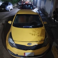 كيا ريو موديل 13مكينه وكير مكفولات سونار موجود رقم مثنئ السيارة بديوان...