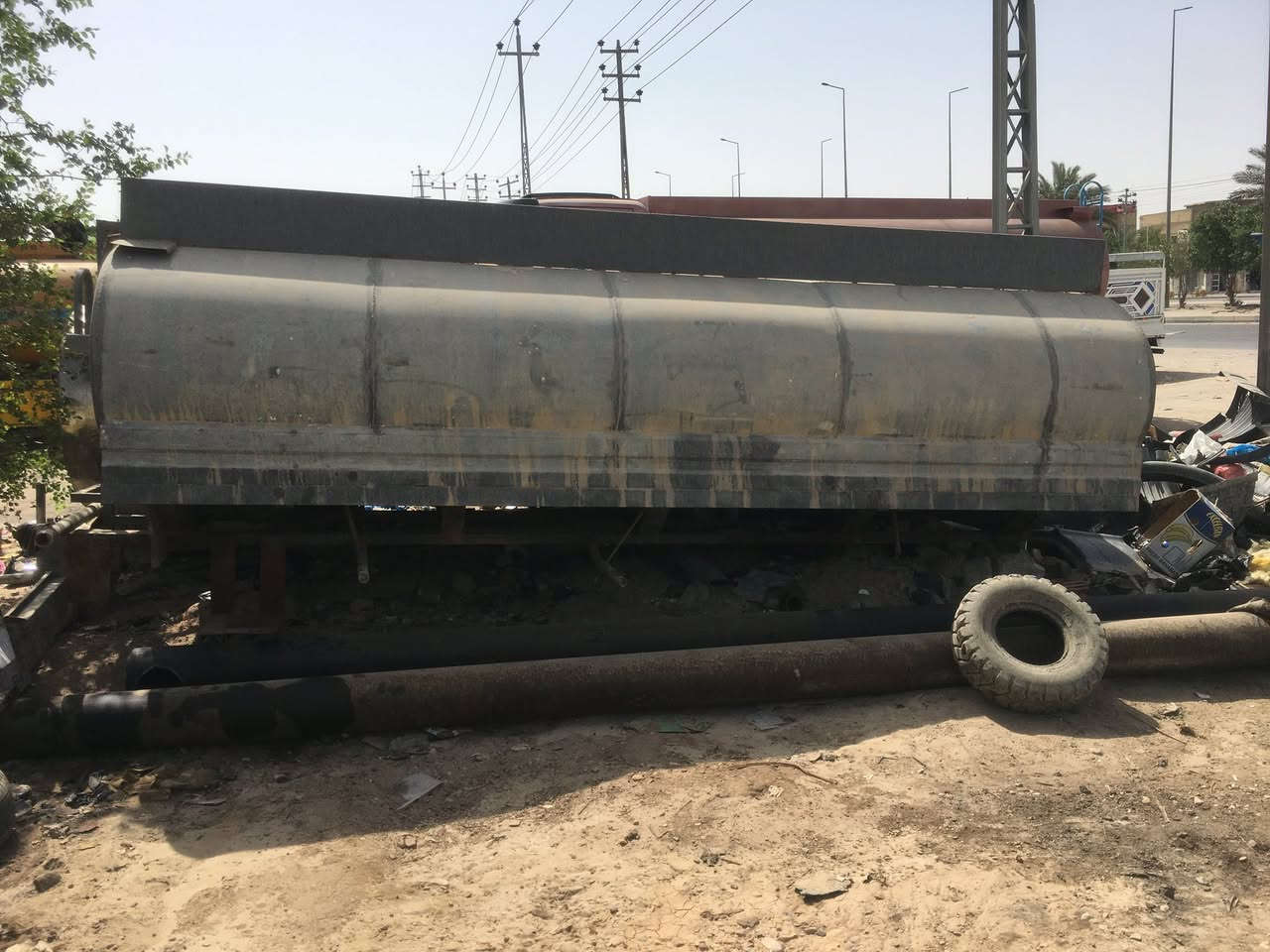 (مكلف بالنشر )تانكي گلفنايز ٩طن نظيف بدون صبغ
السعر ١٧ورقه للاستفسار الاتصال على الرقم 
***********
