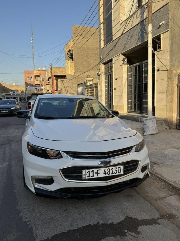 ماليبو ٢٠١٨ وارد امريكي
حادثه بس بنيد وسونار مرفق بالمنشور 
هزه سنويه وارقام جدد 

سياره جاهزه من كلشي كير محرك كهربائيات مكفوله 
صدر تبريد اي نقص مابيه 
فول عده فتحه 

بصمة كشن كهرباء شاشة كار بلي قطعتين تبريد 
اي گلوب مامشتغل بالدشبول 
سعر ٩٤ 
مكاني الامين ثانيه ***********
