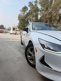 هونداي سوناتا 2021   حادثها باب خلفي اصلي نفس الون وشويه صبغ بل هلاهل ...